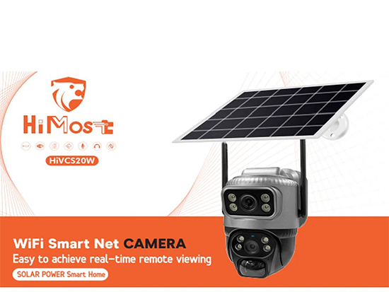 HiMost VCS20 WiFi Connecting Solar Powered Camera Wireless Security Camera