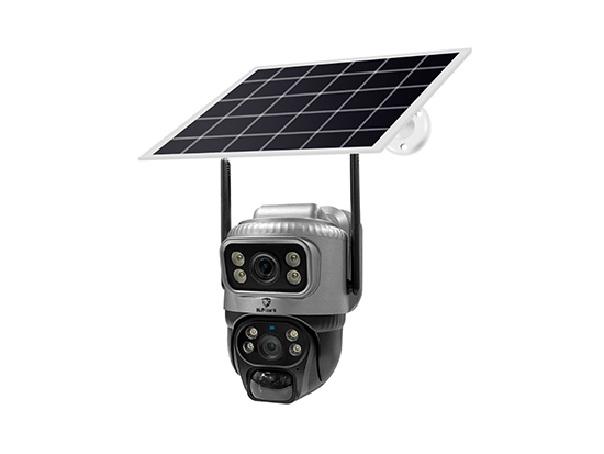 WiFi Dual lens Solar Camera